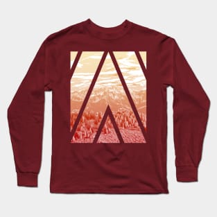 Red Mountains Long Sleeve T-Shirt